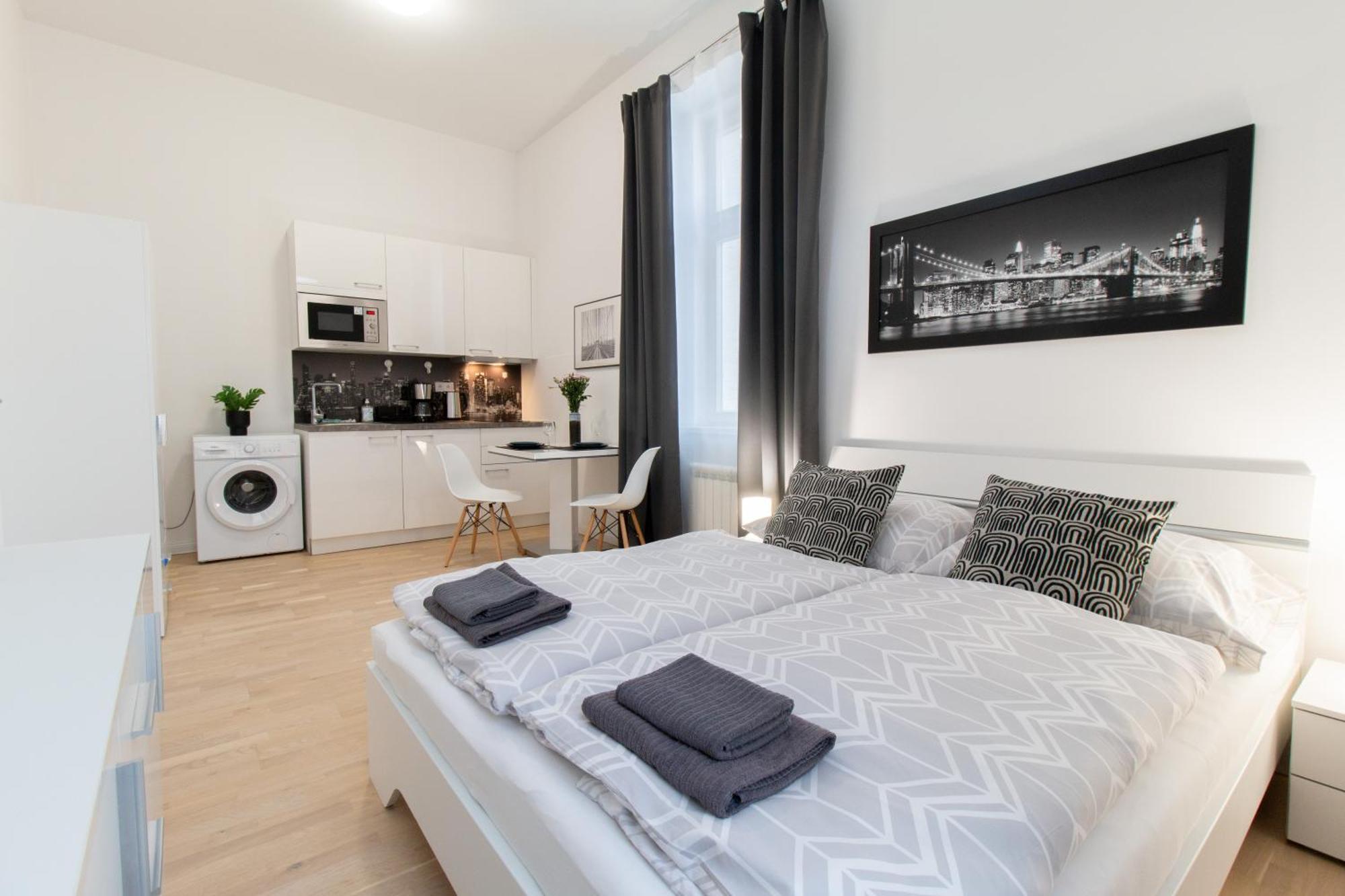 Washingtonova Cr Apartments Praha Exteriér fotografie